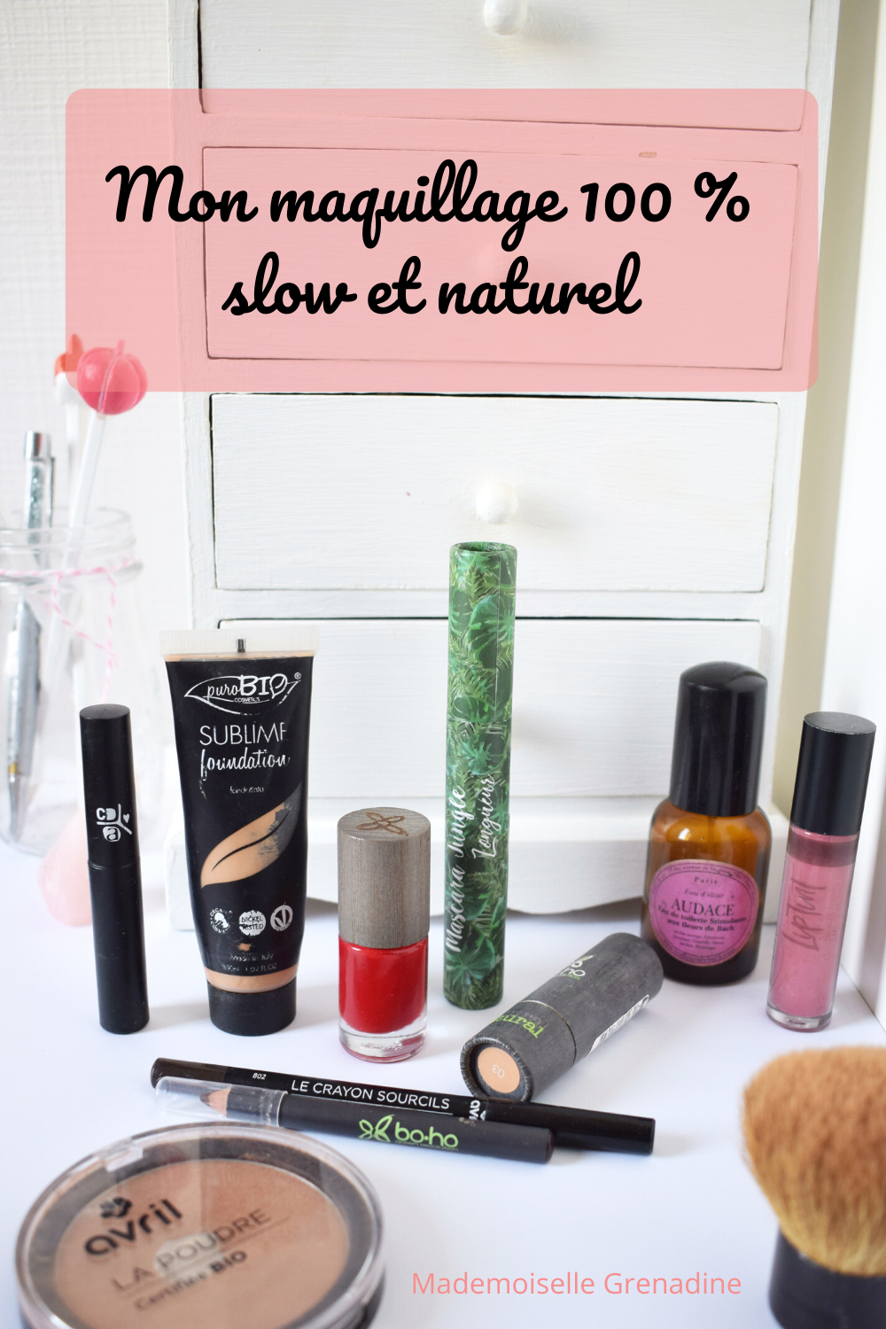 maquillage bio naturel et slow